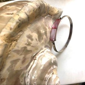 Pink mother of pearl bracelet